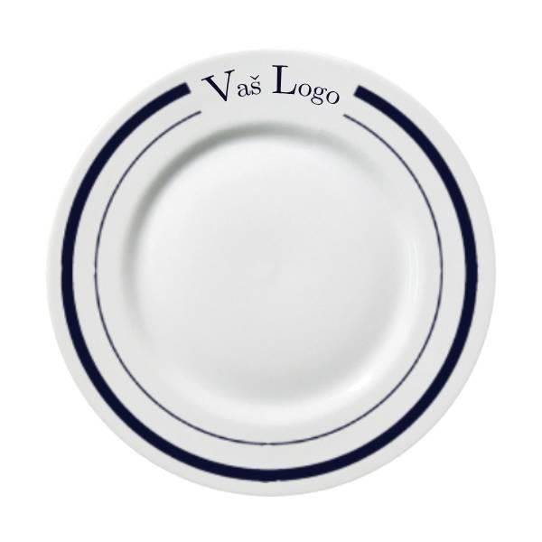 Ischia Teller / 26cm / Bedruckt / 12Stk.