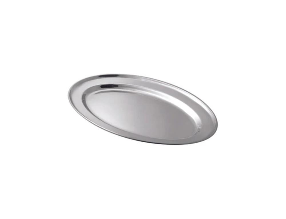 Serviertablett / 40cm / Silber / Royal