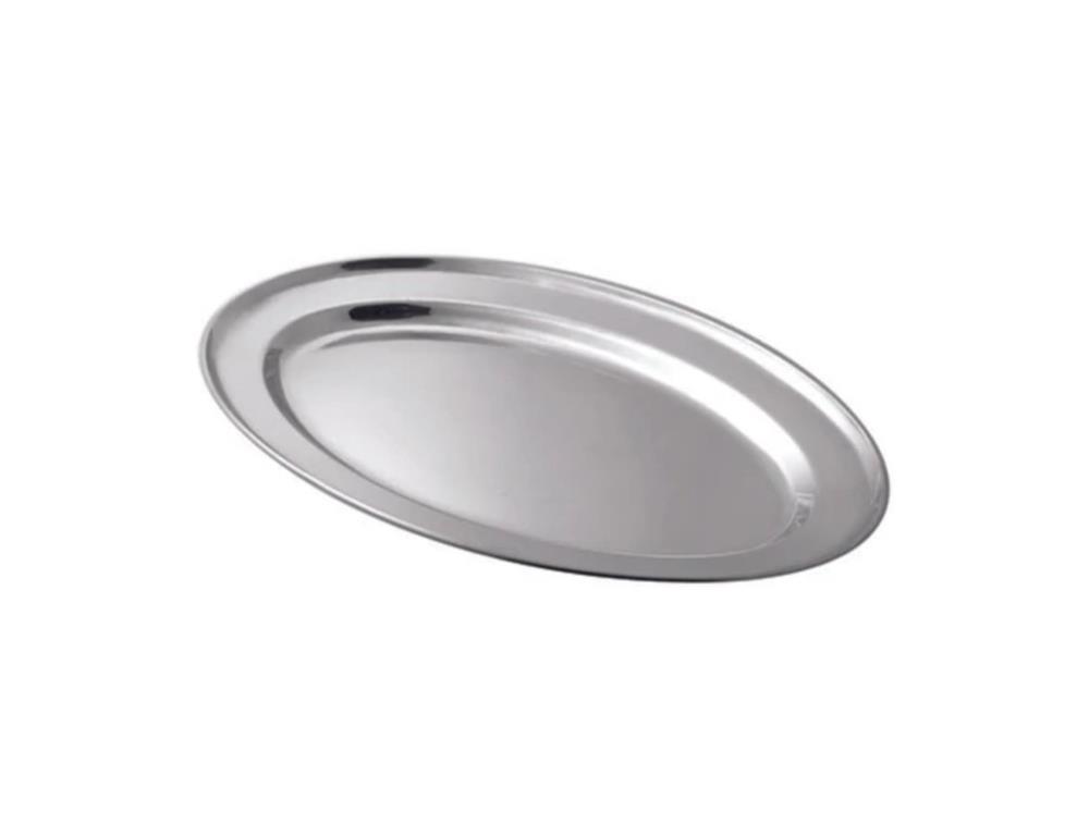 Serviertablett / 50cm / Silber / Royal