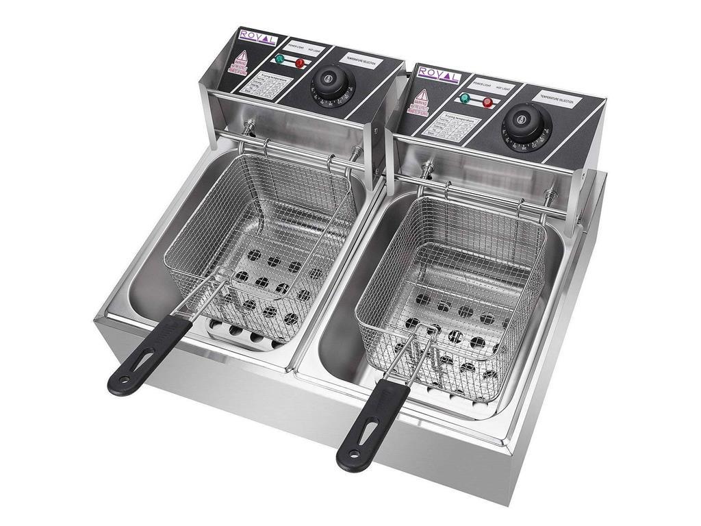 Fritteuse / 2x8L / 57x45x36cm / 2x2280W