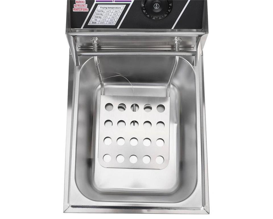 Fritteuse / 6L / 29x45x31cm / 2500W