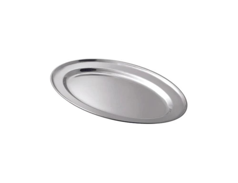 Serviertablett / 45cm / Silber / Royal