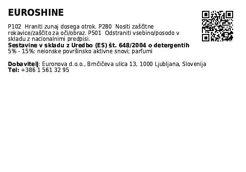 Geschirrspülmittel Euroshine / 5l