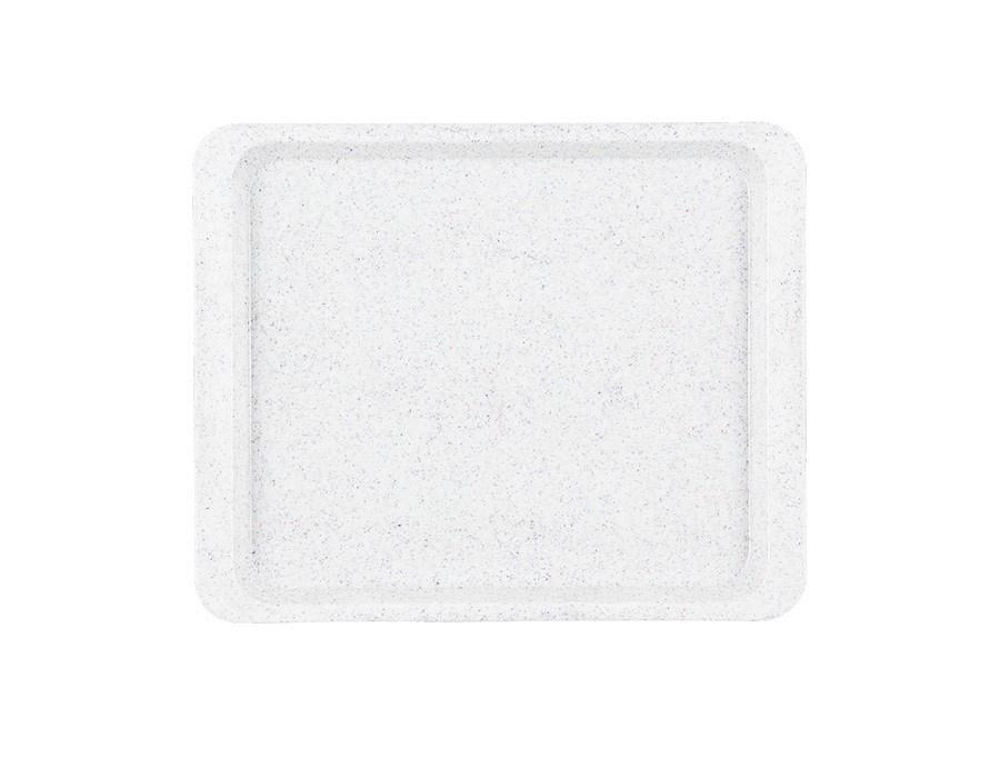 Tragetablett / 33x27cm / Weiß