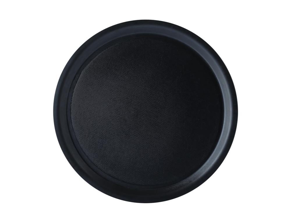 Serviertablett /schwarz/rutschfest/ 43cm