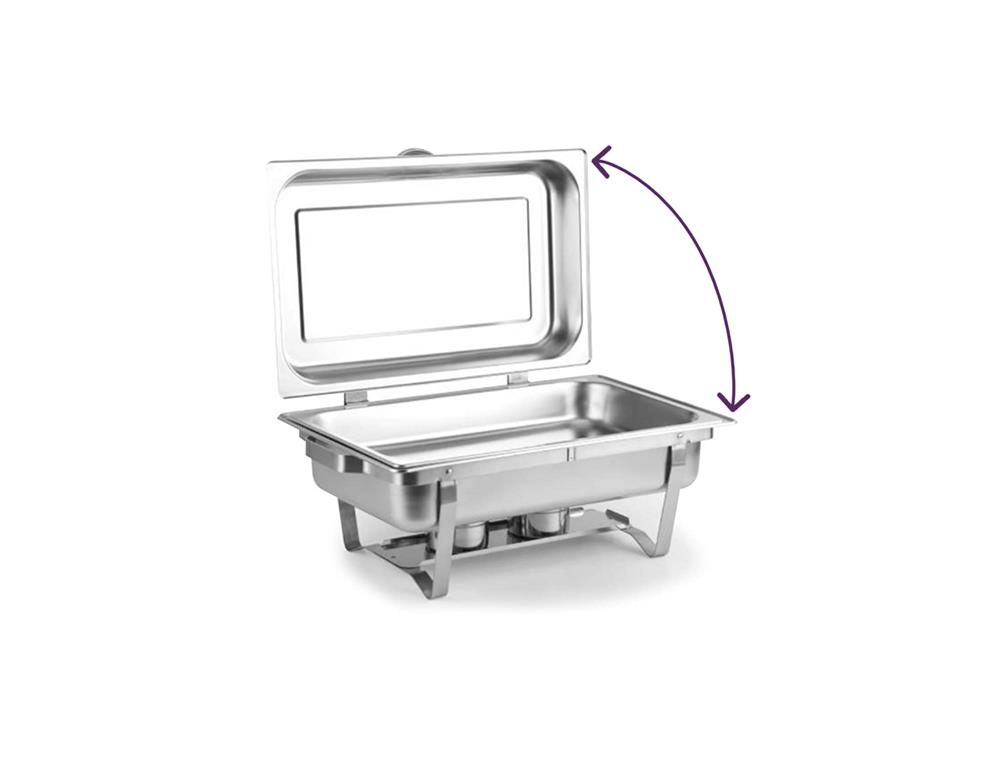 Chafing Dish Leon / Klappdeckel / 9L
