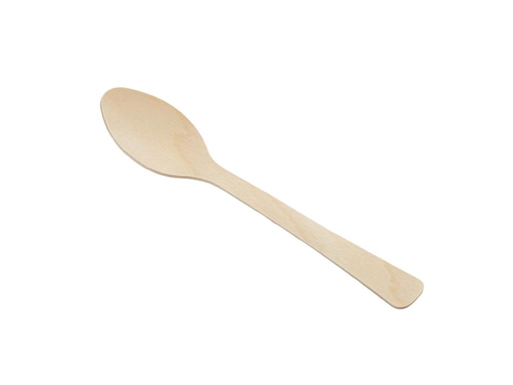 Holzbesteck / Löffel / 17cm / 100Stk.