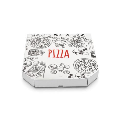 Pizzakarton /33x33x4/ 100Stk / bedruckt