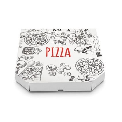 Pizzakarton / 46x46x4/ 100Stk / bedruckt