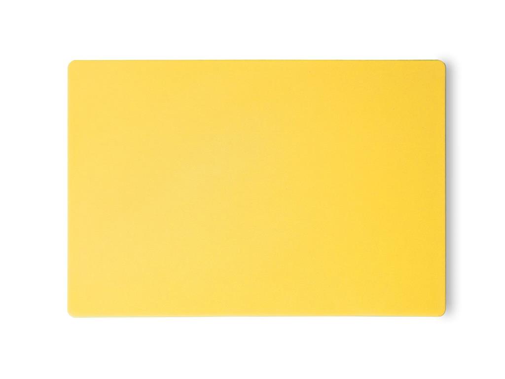 Schneidebrett / 40x60x2cm / gelb