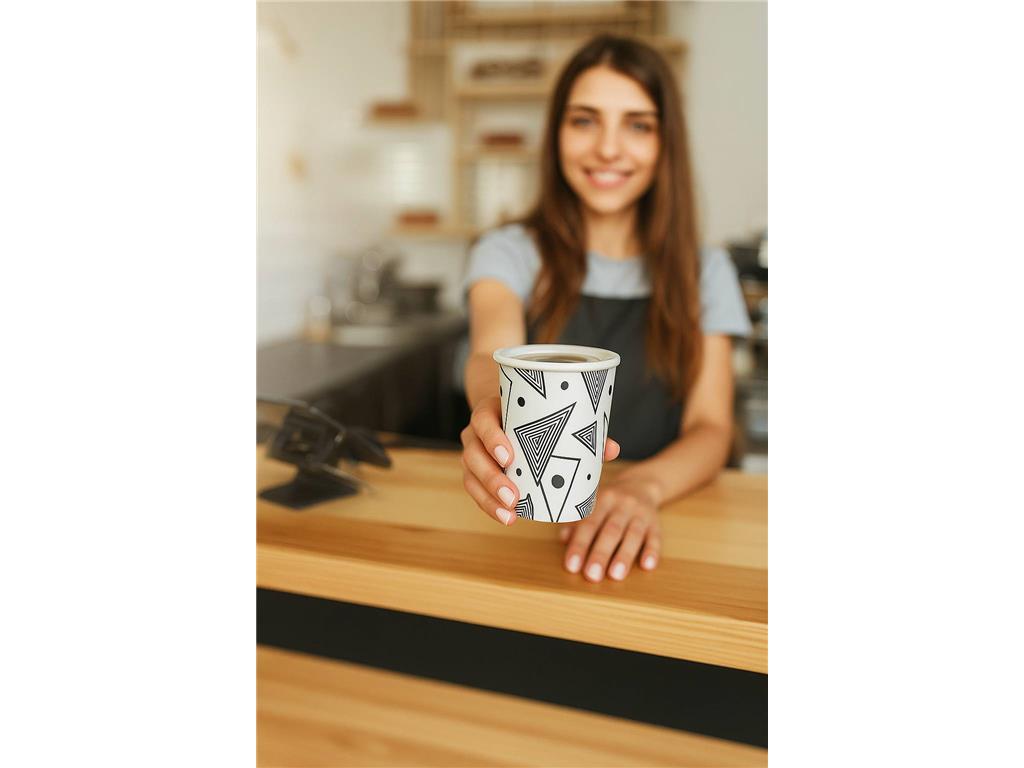 Coffee To Go Becher / 240ml /80mm/ 50Stk