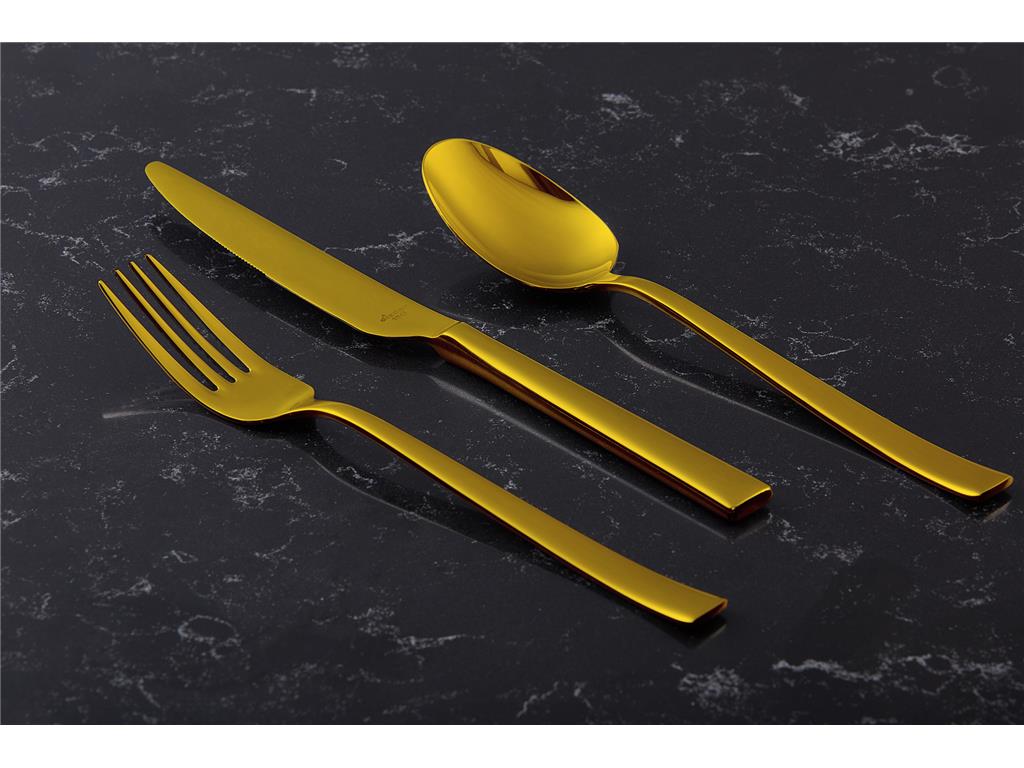 Sare Gold Des.Fork / 3mm / 16cm / 12Stk.