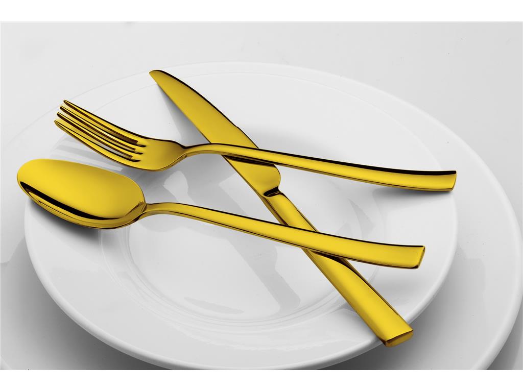 Sare Gold Des.Fork / 3mm / 16cm / 12Stk.
