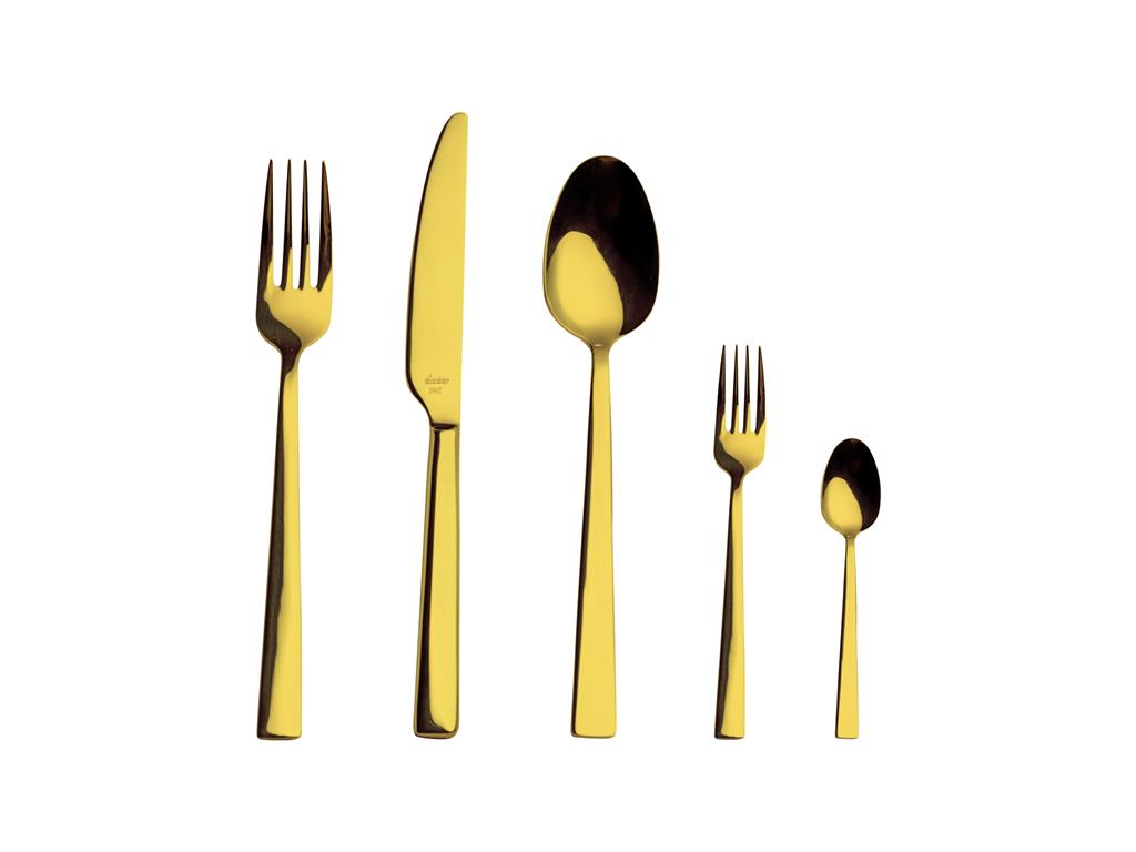 Sare Gold Des.Fork / 3mm / 16cm / 12Stk.