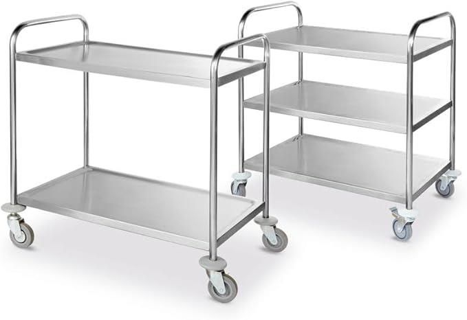 Servierwagen / 3 Ablagen / 95x50x95cm
