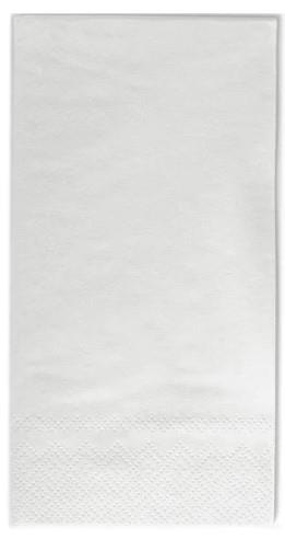 Servietten /2lagig/ 8x17cm / Weiß / 80St