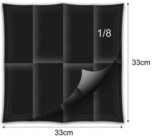 Servietten /2lagig/ 8x17cm / Sch /80Stk
