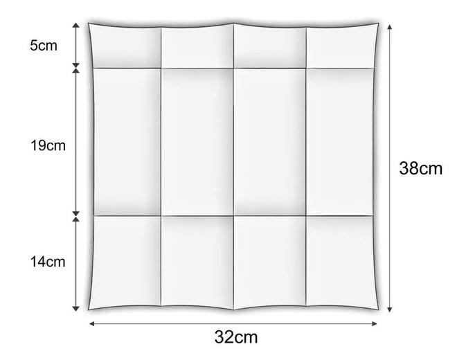 Bestecktasche S.Point/8x19cm/Weiß/50St