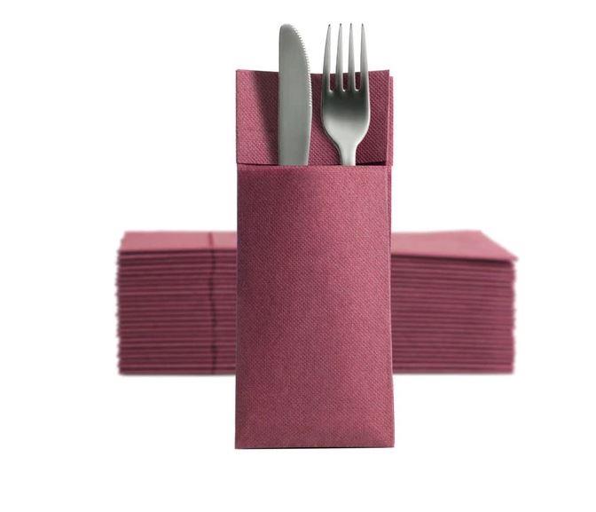 Bestecktaschen S.Point/8x19cm/Bord./50St