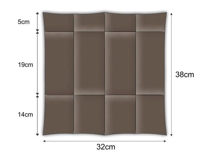 Bestecktasche S.Point/8x19cm/Braun/50St