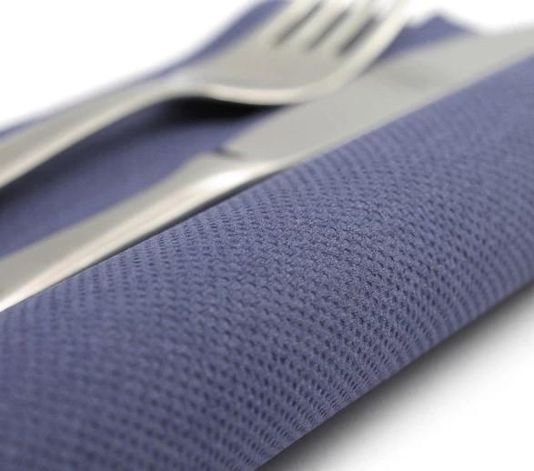 Servietten Soft /38x38cm/ D.blau / 50Stk