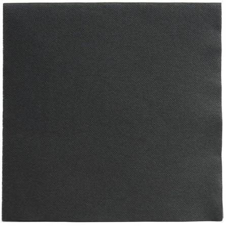 Servietten Point /38x38cm/Schwarz/ 50Stk