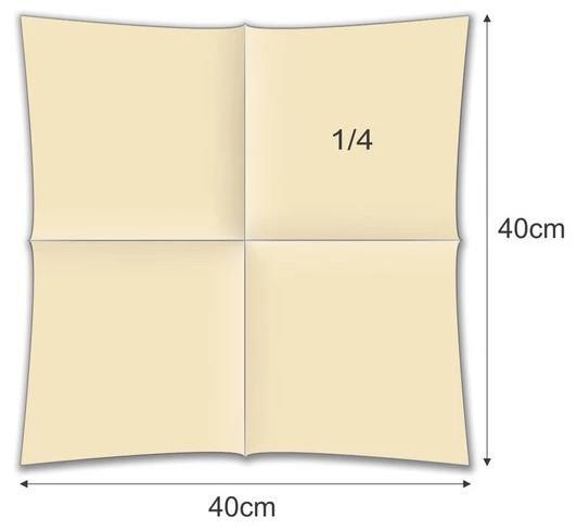 Servietten Airlaid /40x40cm /Beige/ 50St