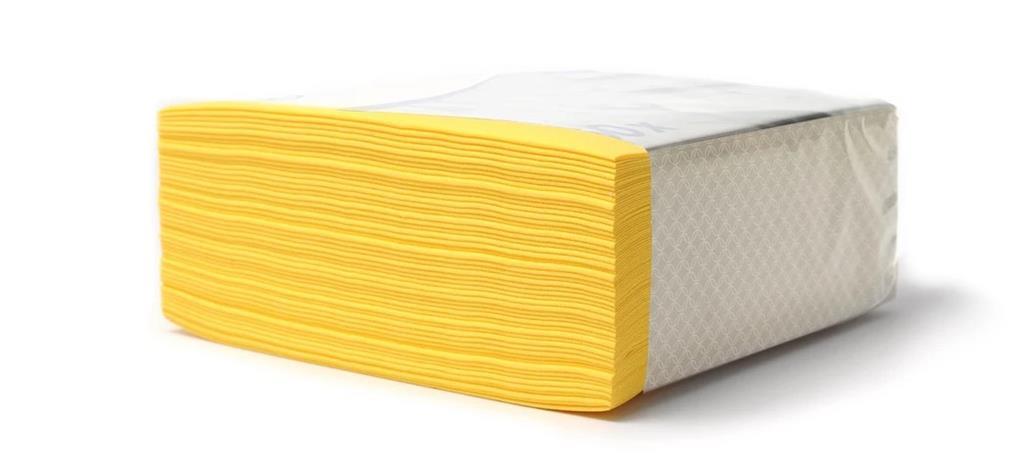 Servietten Airlaid /40x40cm /Gelb/ 50Stk