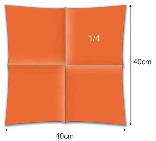 Servietten Airlaid /40x40cm /Ora/ 50Stk