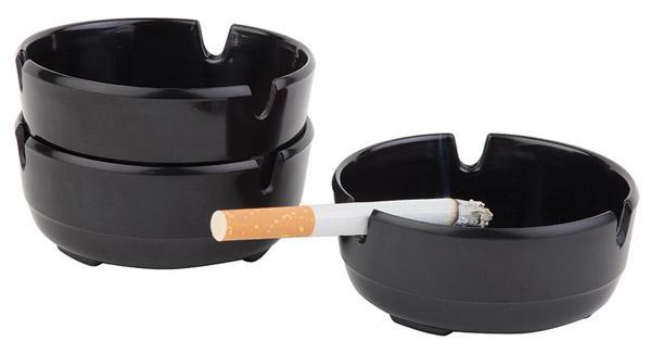 Aschenbecher / 8cm / Melamin / 3Stk.