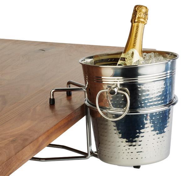 Champagner-Kübel-Tischhalter