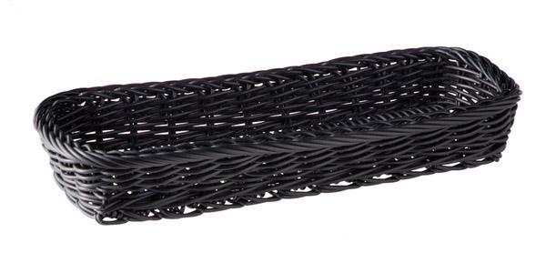 Besteckspender / 27x10cm / Schwarz