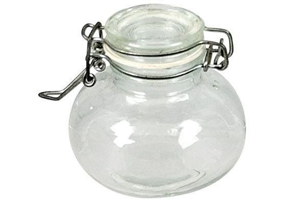 Glas mit Deckel / 15cl / 1St