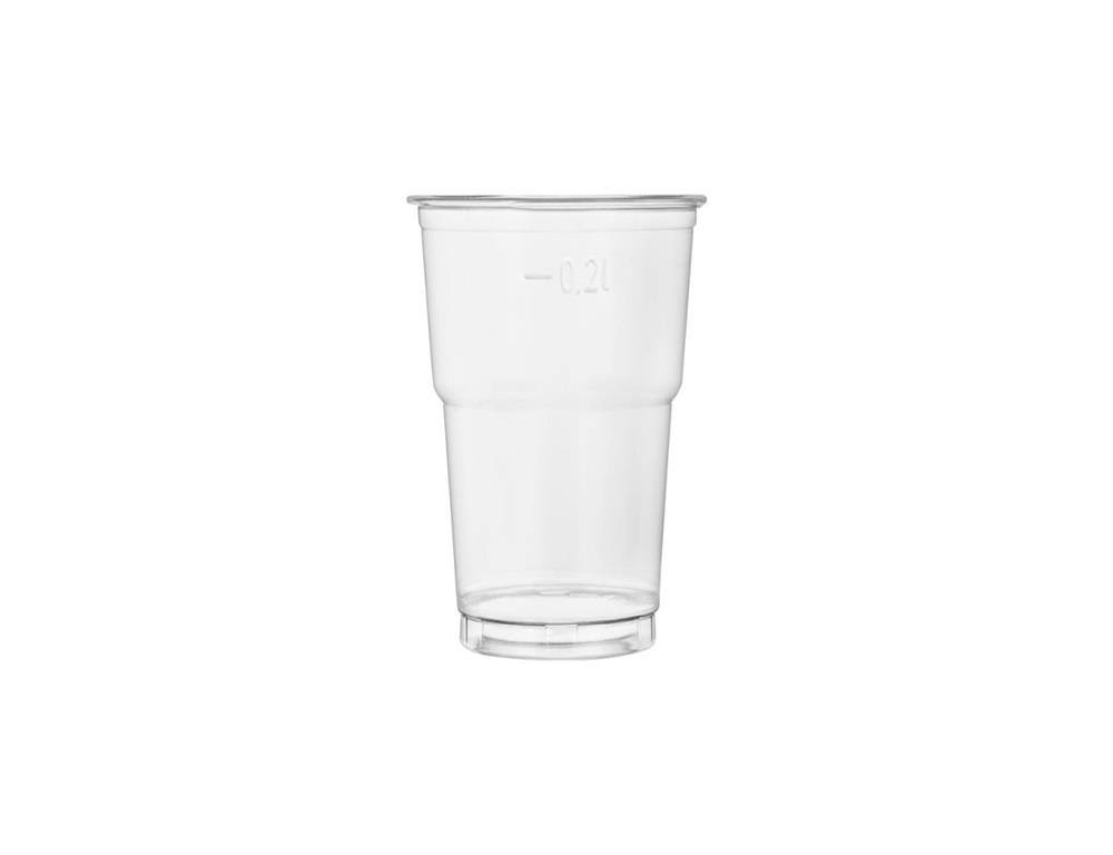 Plastikbecher / rPET / 250ml / 50Stk.