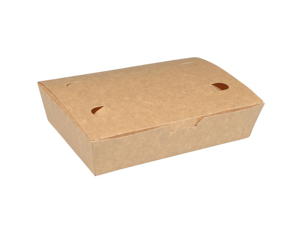 Behälter zum Mitnehmen /HP9/Kraft/100Stk