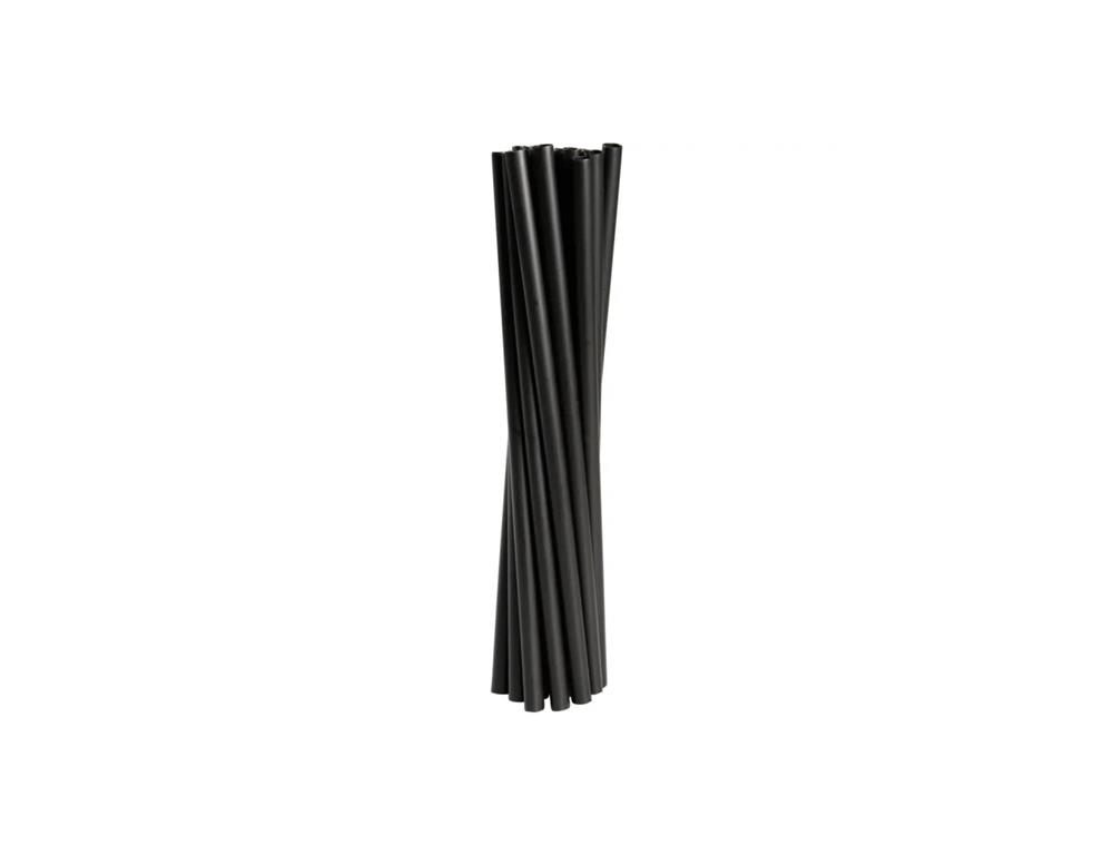 Strohhalme / 8x240mm / Schwarz / 250Stk.