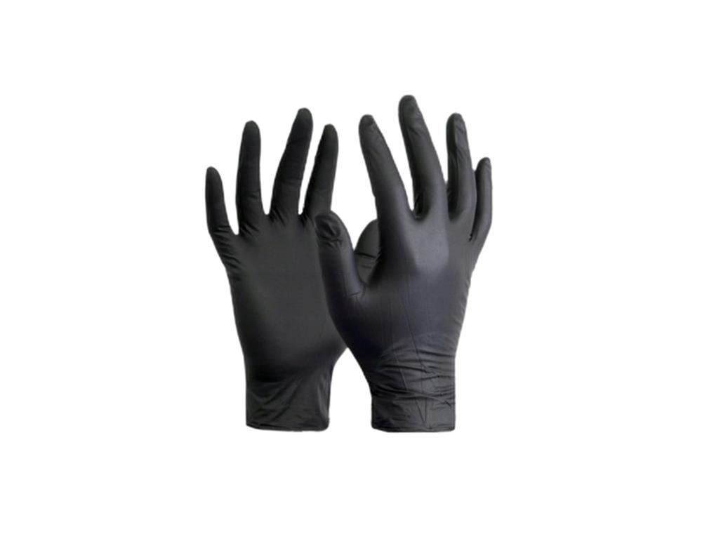 Nitrilhandschuhe / Schwarz / L / 100Stk.