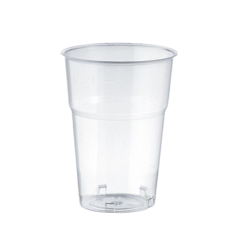 Plastikbecher / PS / 250ml / 50Stk.