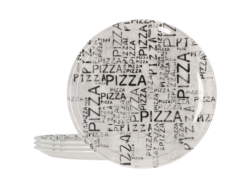 Pizzateller Napoli / 31cm / W&B / 6Stk.
