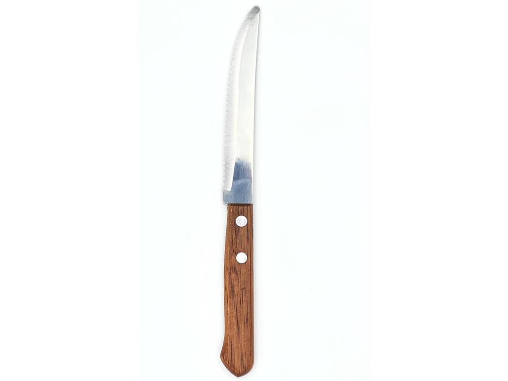 Messer mit Holzgriff / 20cm / 12Stk