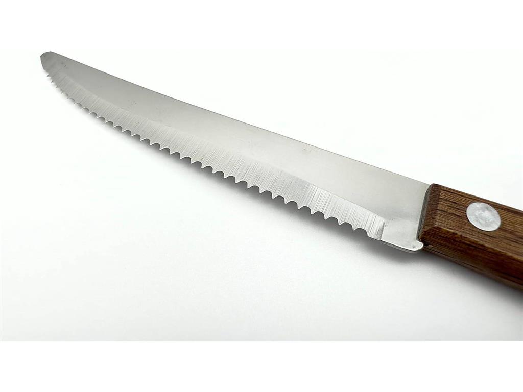 Messer mit Holzgriff / 20cm / 12Stk