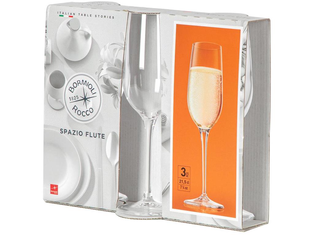 Spazio Champagnerglas / 19cl / 3Stk