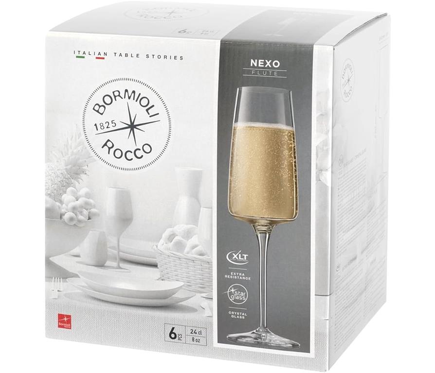 Nexo Champagnerglas / 26cl / 6Stk.