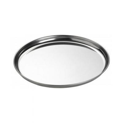 Kellnertablett /36cm/ silber