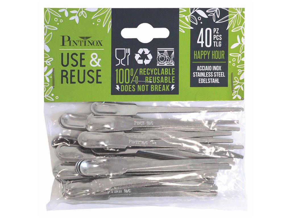 Use&Resue Löffel / Rf / 10cm / 40Stk.