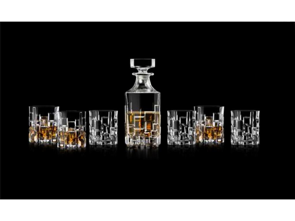 Set Etna /Dekanter+Whiskygläser/ 7-tlg