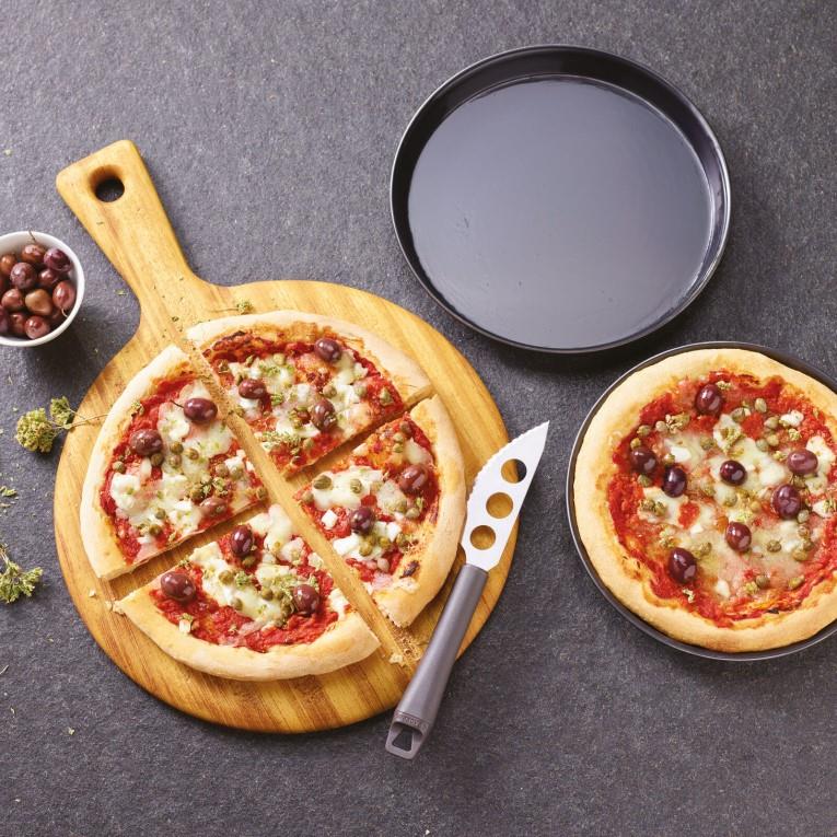 Pizzablech für den Backofen / 14cm / 5St