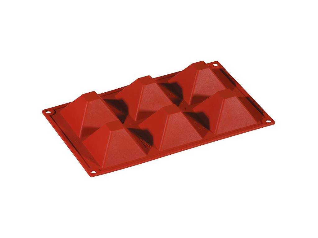 Silikonform Pyramide / 6-teilig / 40x71