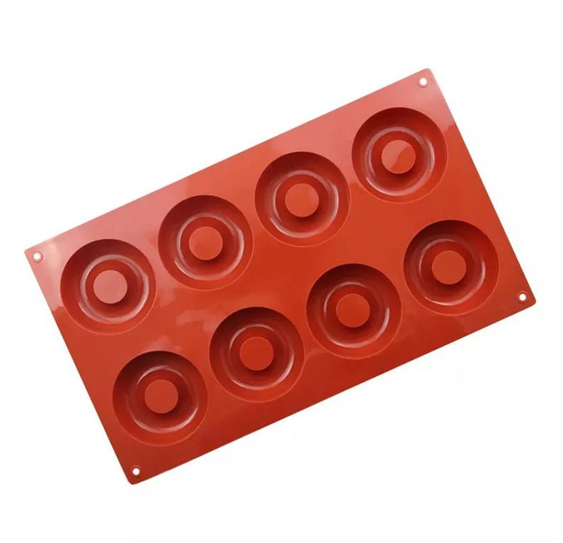 Silikonform Donut / 8x / 65x21mm