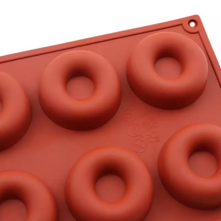 Silikonform Donut / 8x / 65x21mm